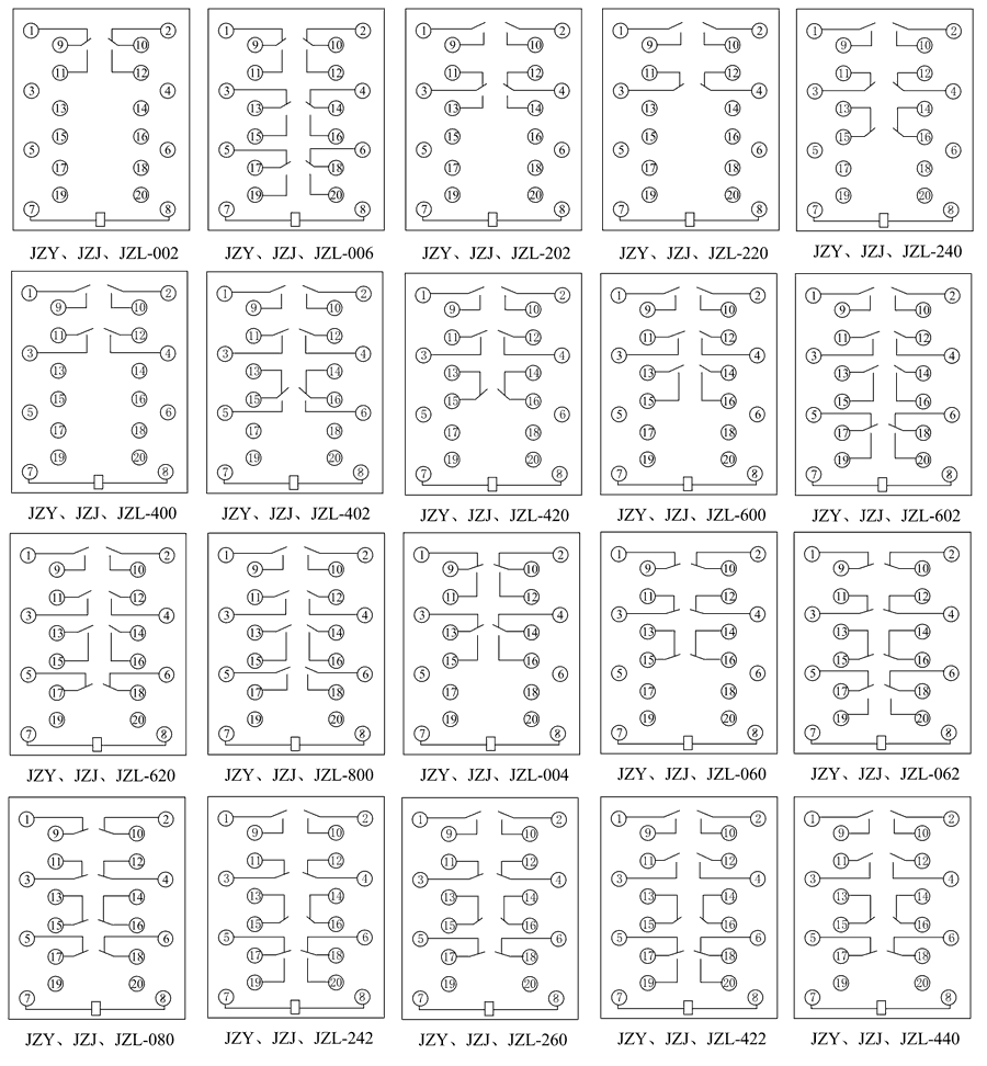 JZL-202内部接线图